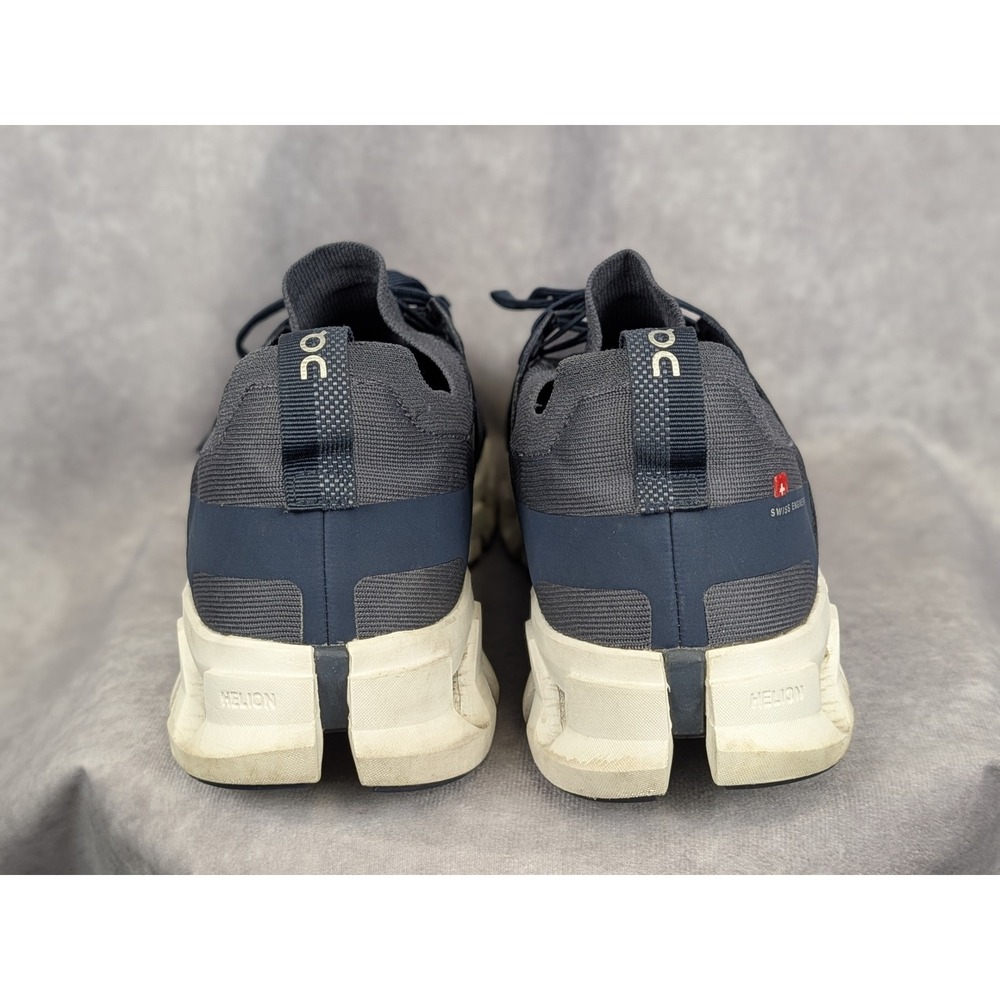 On Running Cloudswift Navy Grey Mens Road Running Shoes US M12‎ EU47 Low Top - Picture 4 of 6